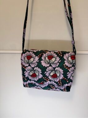 Vera Bradley Small Flap Hipster in Lotus Sea Moss